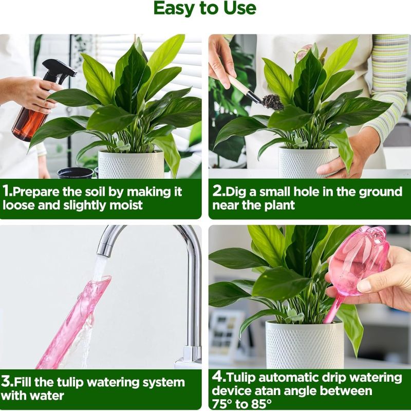 Sakerplus® Self Watering Globes For Plants
