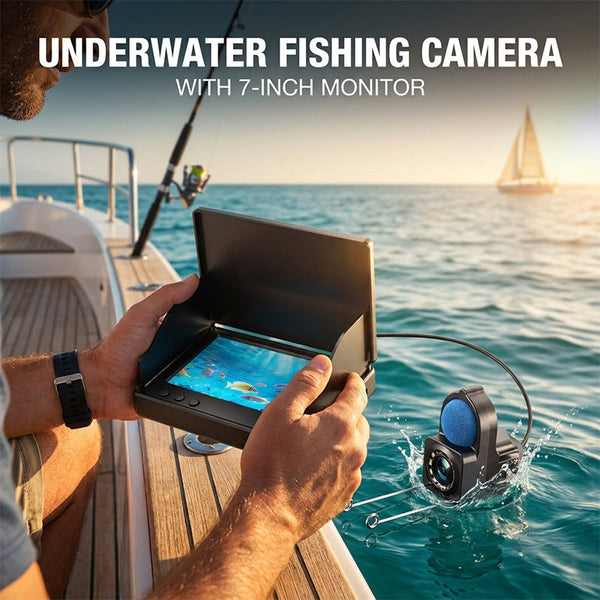 Sakerplus® Underwater Fishing Camera With Monitor
