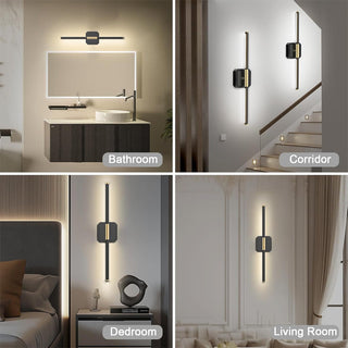 Sakerplus® Rechargeable Wireless Dual Head Wall Sconces