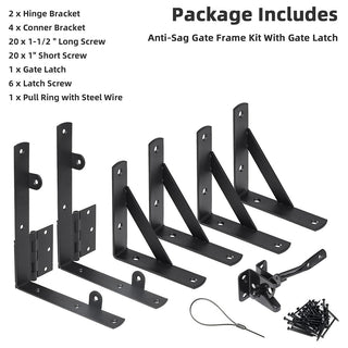 Sakerplus Heavy Duty Gate Brace Kit