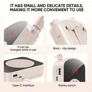 Sakerplus Voice Amplifier Wireless with Lapel Microphone