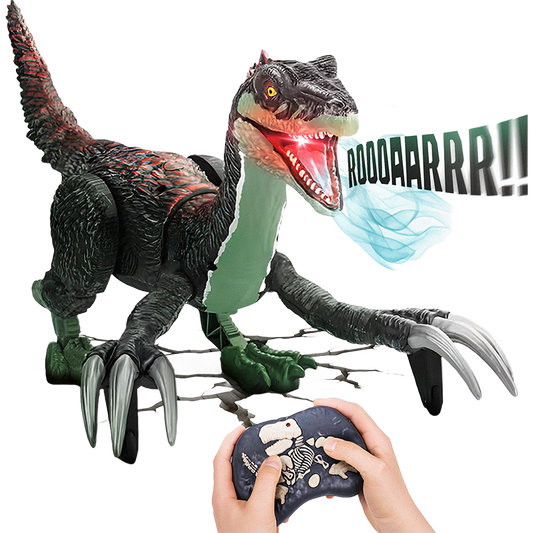 Sakerplus® Remote Control Dinosaur Toy With Spray