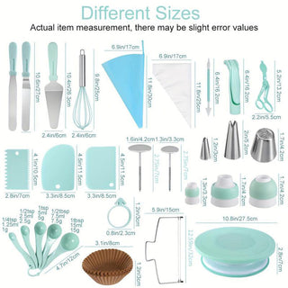Sakerplus® Cake Decorating Turntable Supplies Kit