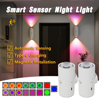 Sakerplus Motion Sensor RGB Night Light
