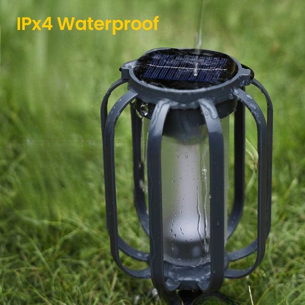 Sakerplus® Solar lantern outdoor light with 4 Modes