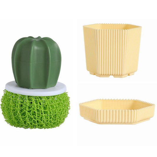 SAKER® Cactus Dish Scrub Brush