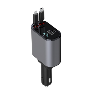 SAKER®  4 in 1  Retractable Car Charger