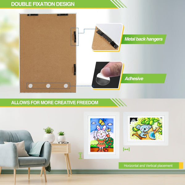 Sakerplus® Sank Children Art Projects 30*21cm Kids Art Frames