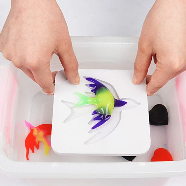 Sakerplus Magic Water ELF, Children Handmade Aqua Gel Sensory Toy Set