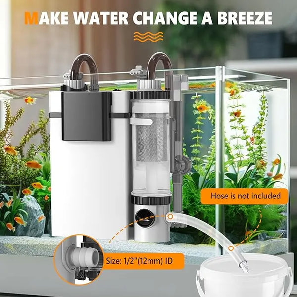 Sakerplus® Quiet Hang On Back Aquarium Filter
