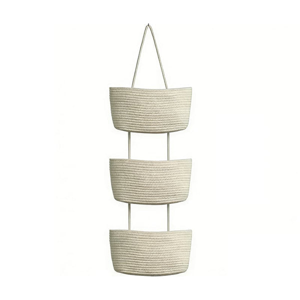 Sakerplus® Decorative 3-Tier Hanging Organizer Bag