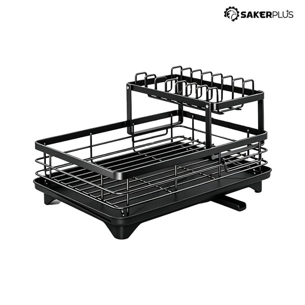 Sakerplus® Large 2-Tier Kitchen Dish Drying Rack