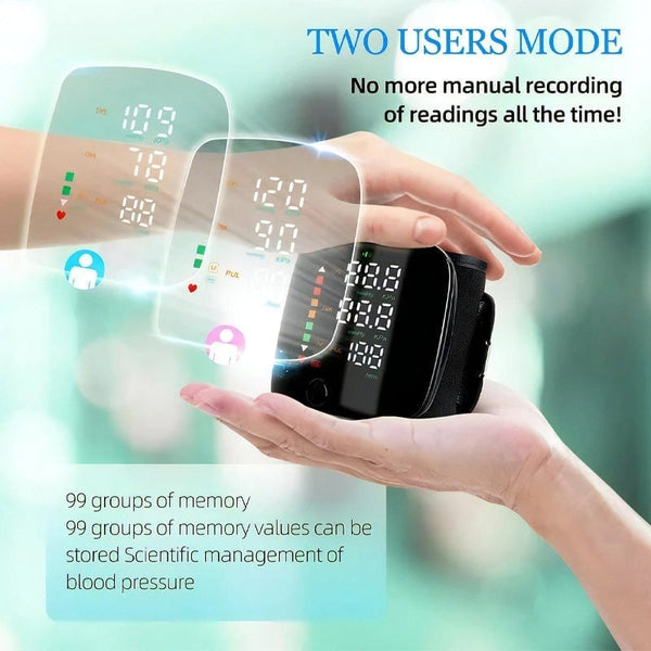 Sakerplus® Wrist Blood Pressure Monitor