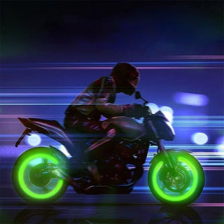 Sakerplus® Universal Fluorescent Tire Valve Caps (4 PCS/Set)