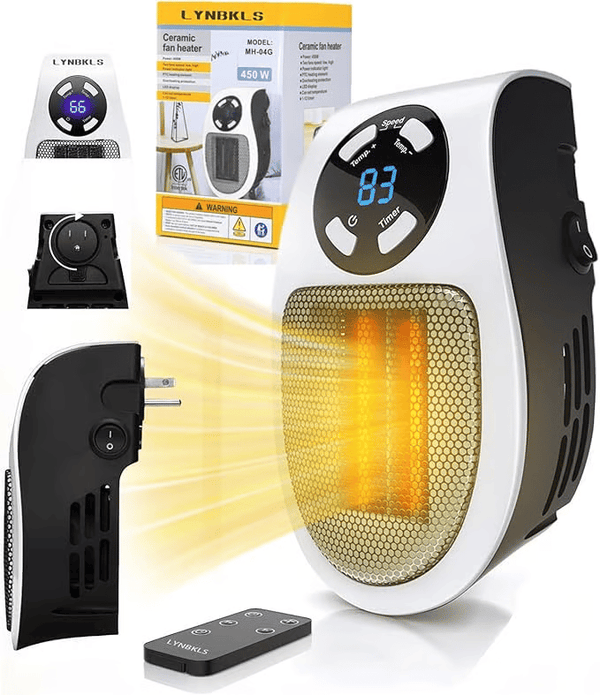 Sakerplus® Quick-Heat Mini Wall-Mounted Electric Heater