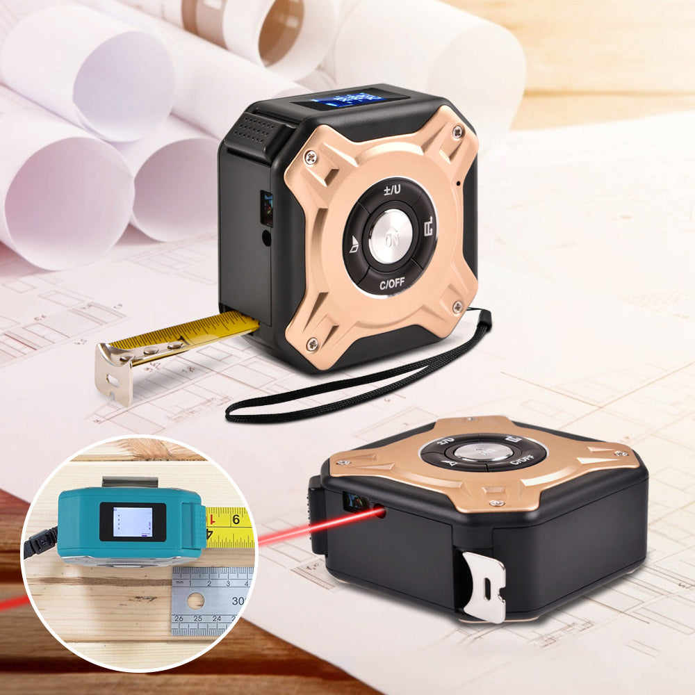 SAKER® Laser Tape Measure 40M