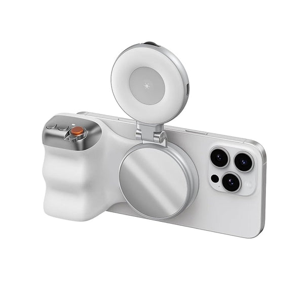 Sakerplus® Fun Shot Magnetic Grip & Magnetic Selfie Light