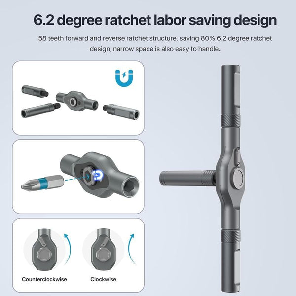 Sakerplus® 24 in 1 Magnetic Screwdriver Set