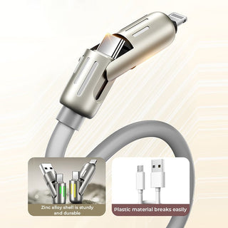 Sakerplus® 240W 4-in-1 USB C Cable