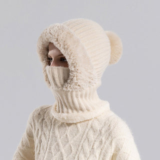 Sakerplus® Full Face Knit Hood Hat