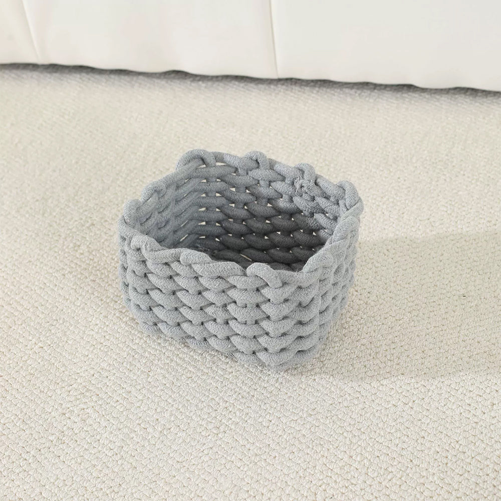 Sakerplus® Macrame Woven Storage Basket Set