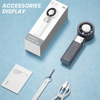 Sakerplus Foldable USB Rechargeable Handheld Fan