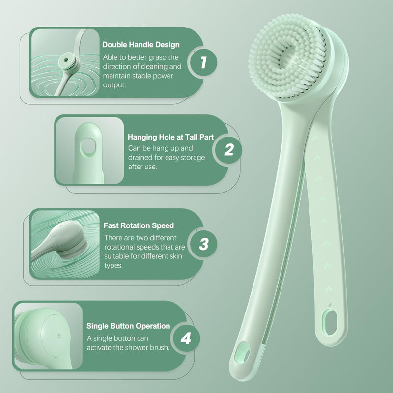 SAKER® Multifunctional Electric Bath Brush