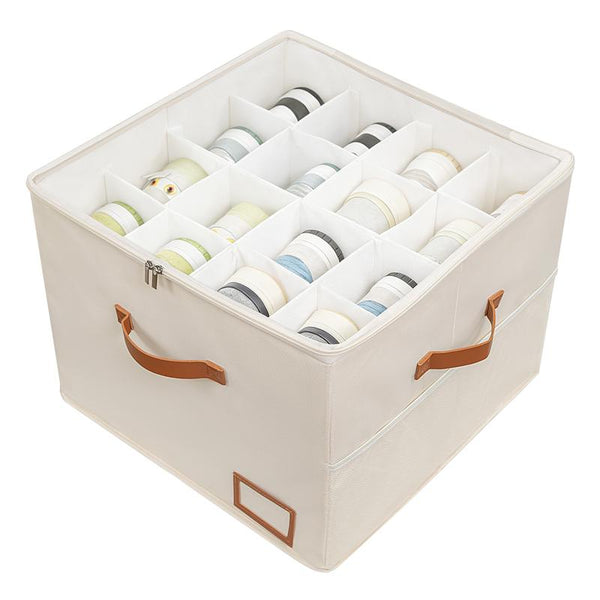 Sakerplus® Fabric Shoe Storage Organizer Bin Box