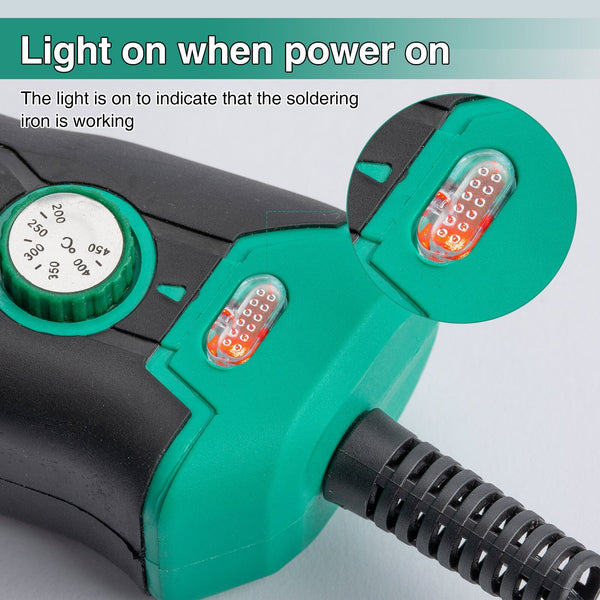 Sakerplus® Adjustable Temperature Soldering Iron Kit