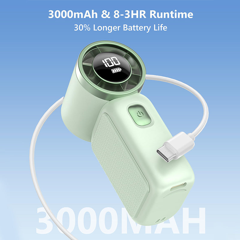 Sakerplus Portable Mini Handheld Fan