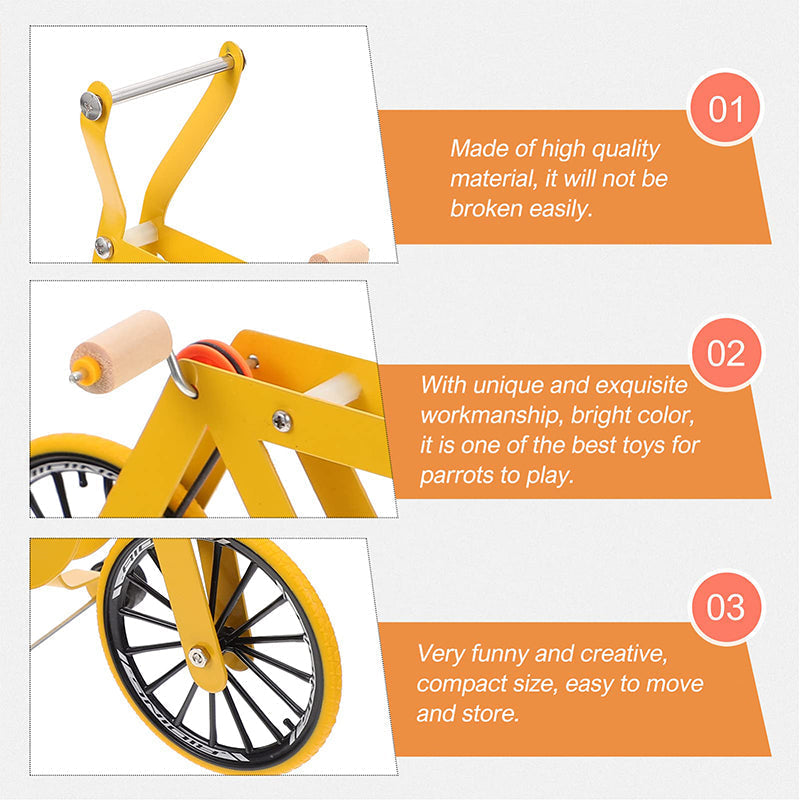 Sakerplus Interactive Parrot Bike Training Toy