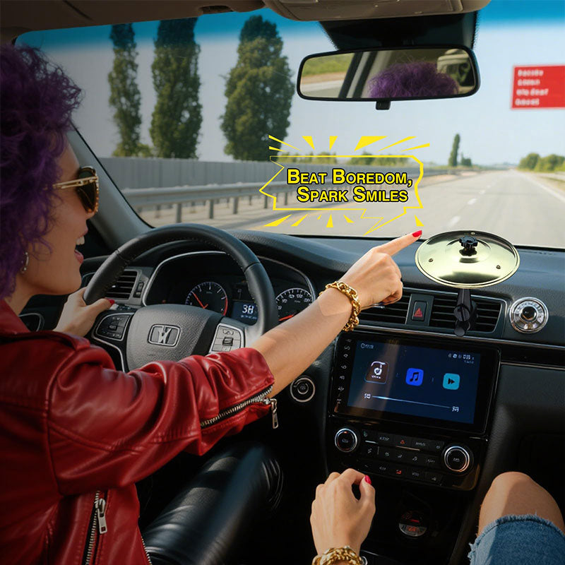 Sakerplus Car Vent Mini Drum Cymbal Accessory