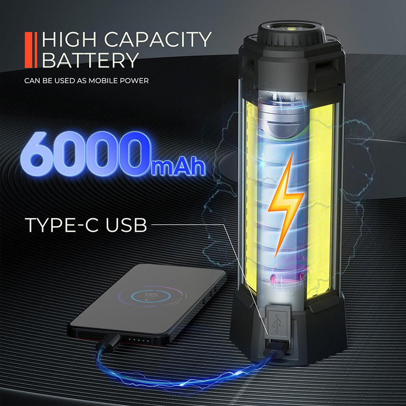 Sakerplus Upgraded Portable Camping Light with Bracket