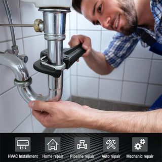 SAKER® Adjustable Pipe Wrench