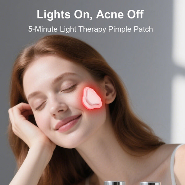 Sakerplus® Reusable LED Acne Light Therapy Patch