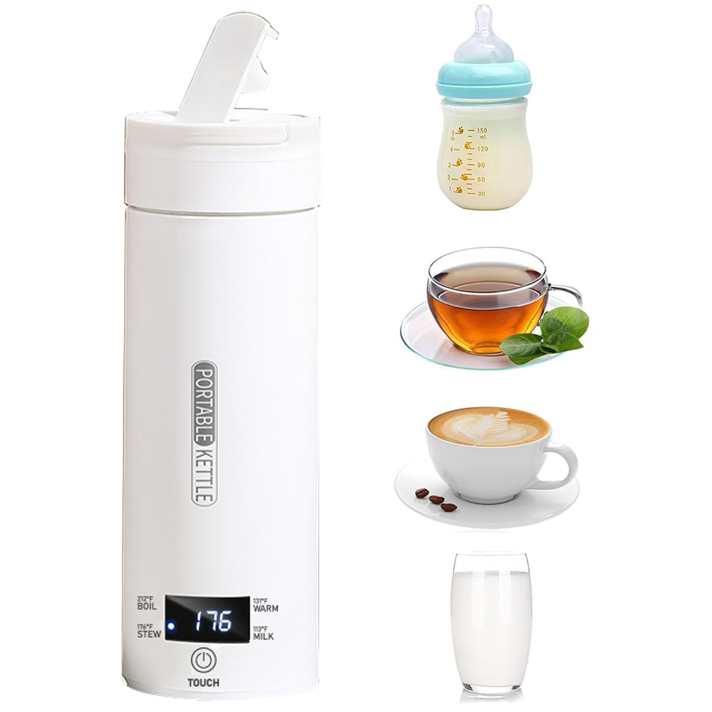 Sakerplus Portable Travel Electric Tea Kettle