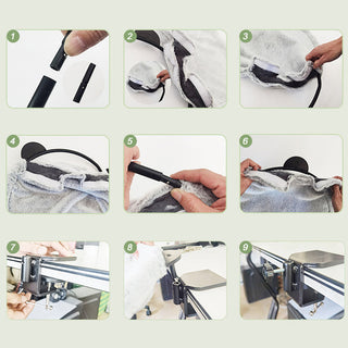 Sakerplus Ergonomic Desk Cat Bed For Office