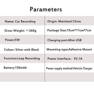 SAKER® Front & Rear Dashcam