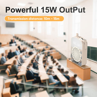 Sakerplus Voice Amplifier Wireless with Lapel Microphone