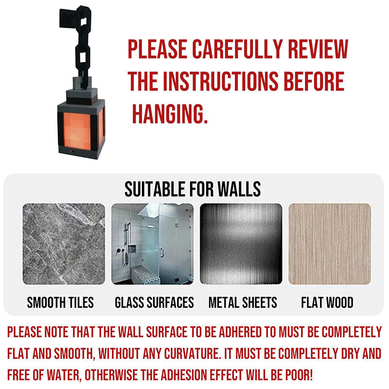 Sakerplus Pixelated Lantern LED Night Light