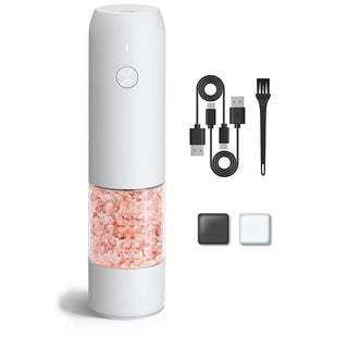 Sakerplus® Rechargeable Automatic Adjustable Electric Pepper Grinder