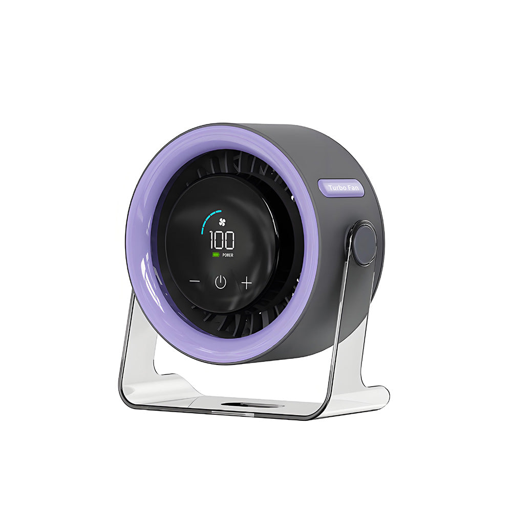 Sakerplus Battery Powered Quiet Desk Fan - Adjustable Head