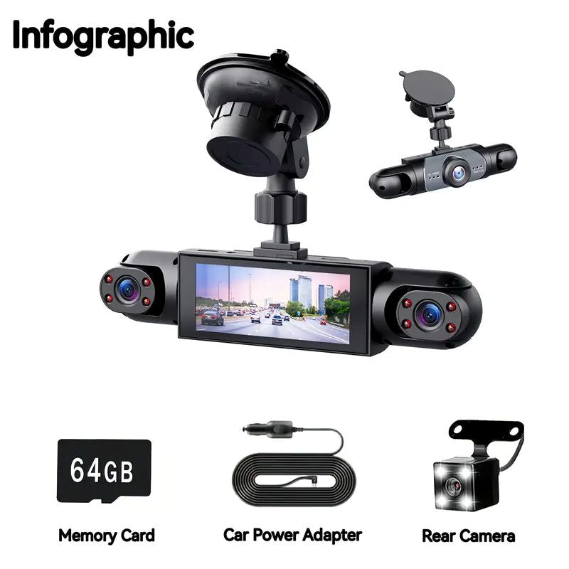 Sakerplus Full View Car Dashcam System
