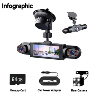 Sakerplus Full View Car Dashcam System