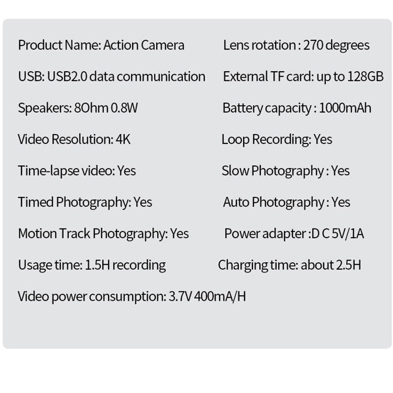Sakerplus Portable Video Blog Camera