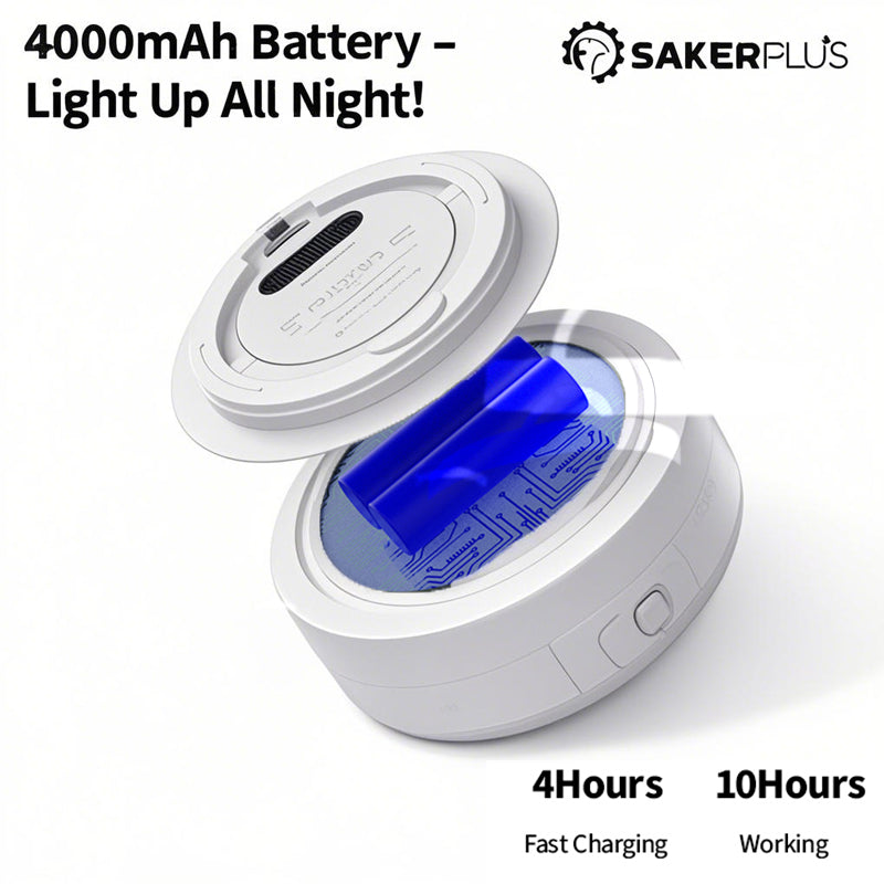 Sakerplus Rechargeable Outdoor Camping String Lights