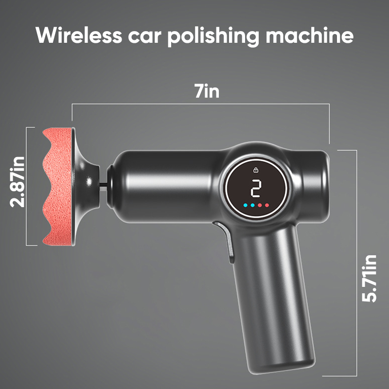 Sakerplus Rechargeable Cordless Car Buffer Polisher