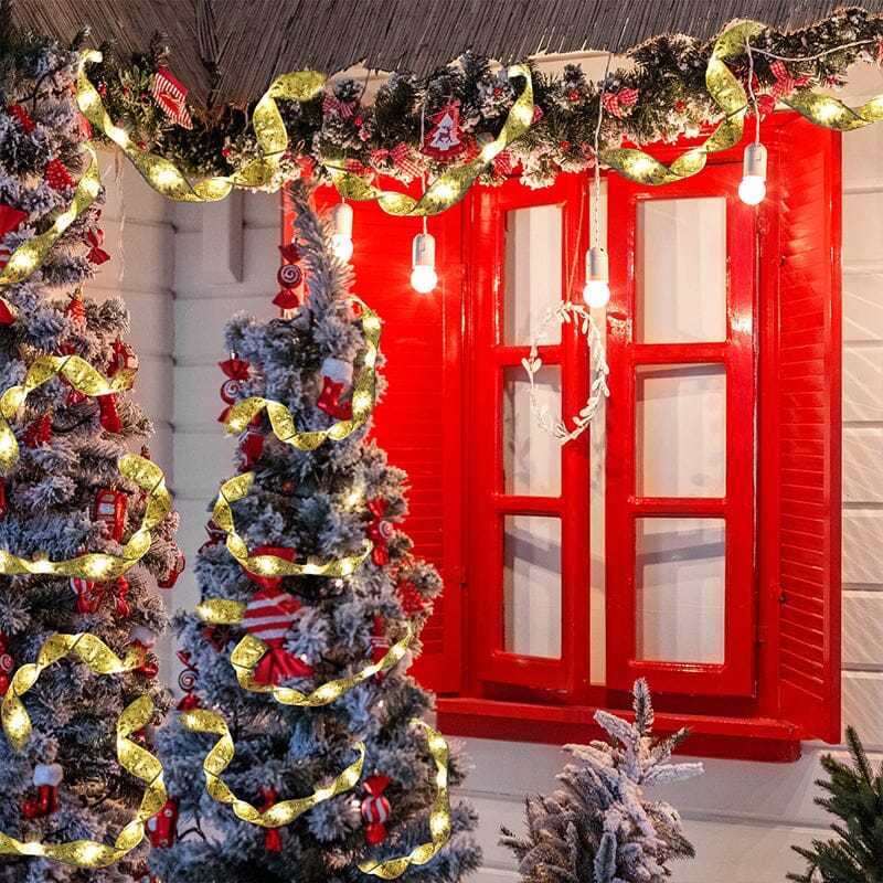 SAKER® Christmas Ribbon Lights