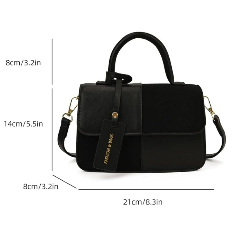 Sakerplus® Faux Suede Shoulder Crossbody Bag