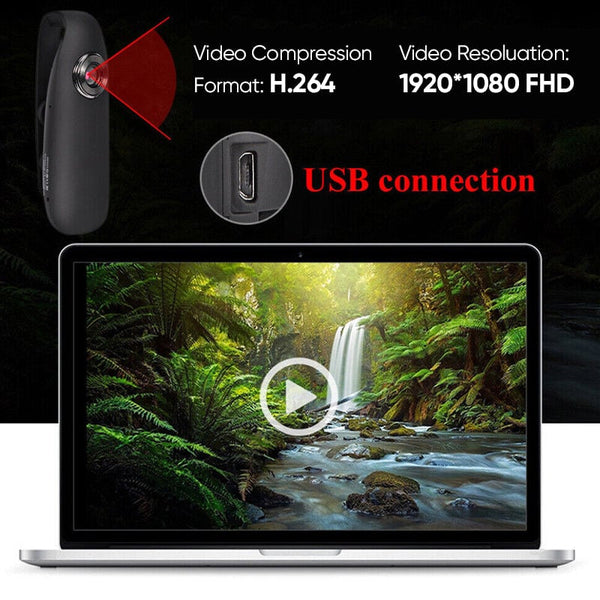 Sakerplus® Mini Camera 1080P Video